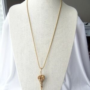 Pilgrim Gold Pendant Necklace